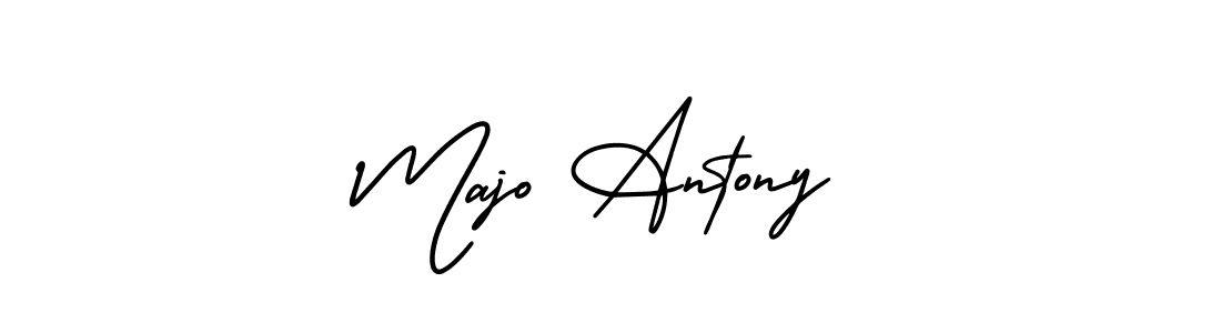 You can use this online signature creator to create a handwritten signature for the name Majo Antony. This is the best online autograph maker. Majo Antony signature style 3 images and pictures png