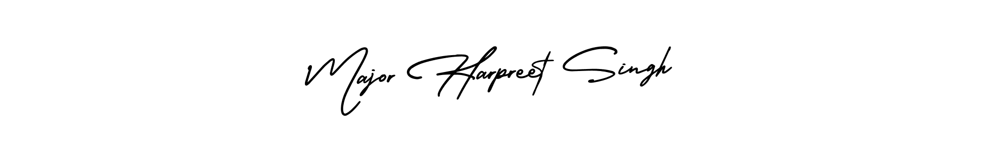 How to Draw Major Harpreet Singh signature style? AmerikaSignatureDemo-Regular is a latest design signature styles for name Major Harpreet Singh. Major Harpreet Singh signature style 3 images and pictures png