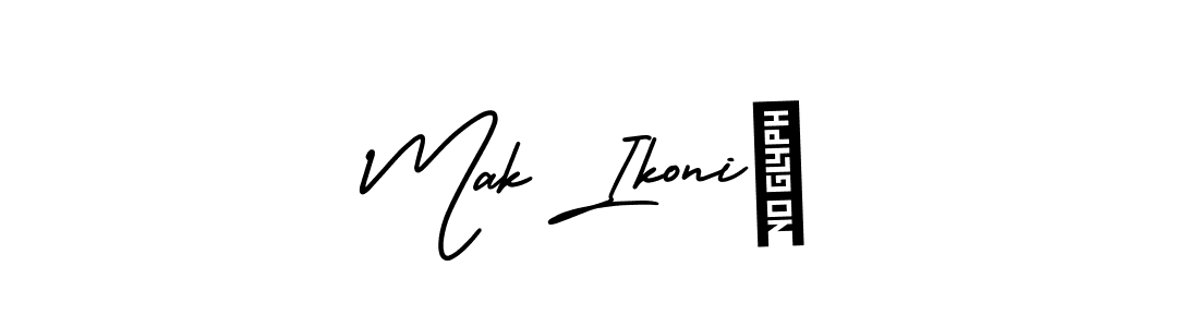 Make a beautiful signature design for name Mak Ikonić. Use this online signature maker to create a handwritten signature for free. Mak Ikonić signature style 3 images and pictures png