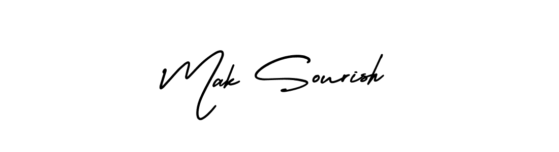 Best and Professional Signature Style for Mak Sourish. AmerikaSignatureDemo-Regular Best Signature Style Collection. Mak Sourish signature style 3 images and pictures png