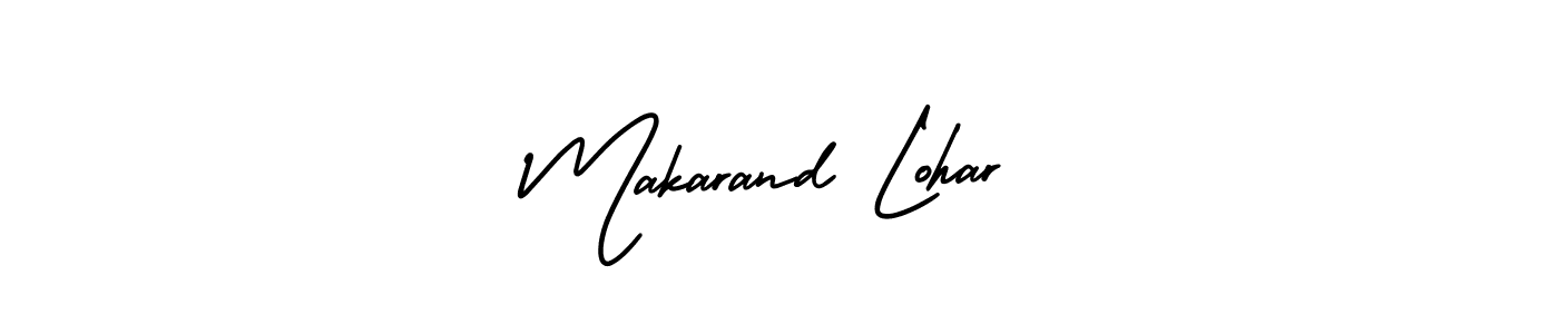 How to make Makarand Lohar signature? AmerikaSignatureDemo-Regular is a professional autograph style. Create handwritten signature for Makarand Lohar name. Makarand Lohar signature style 3 images and pictures png