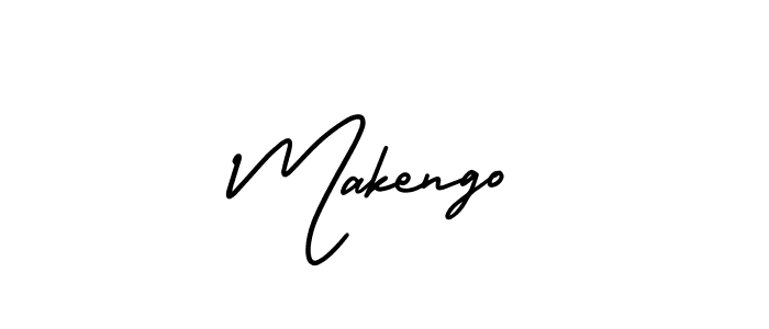 Also we have Makengo name is the best signature style. Create professional handwritten signature collection using AmerikaSignatureDemo-Regular autograph style. Makengo signature style 3 images and pictures png