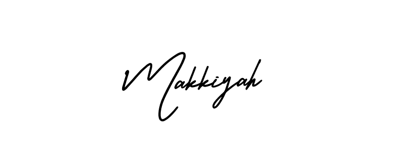 Make a beautiful signature design for name Makkiyah. Use this online signature maker to create a handwritten signature for free. Makkiyah signature style 3 images and pictures png