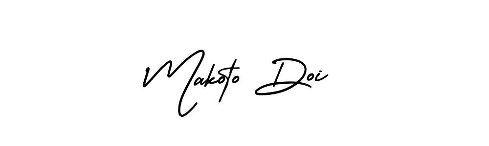 Make a short Makoto Doi signature style. Manage your documents anywhere anytime using AmerikaSignatureDemo-Regular. Create and add eSignatures, submit forms, share and send files easily. Makoto Doi signature style 3 images and pictures png