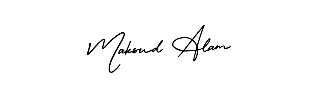 This is the best signature style for the Maksud Alam name. Also you like these signature font (AmerikaSignatureDemo-Regular). Mix name signature. Maksud Alam signature style 3 images and pictures png