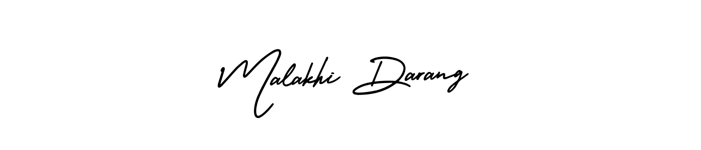 It looks lik you need a new signature style for name Malakhi Darang. Design unique handwritten (AmerikaSignatureDemo-Regular) signature with our free signature maker in just a few clicks. Malakhi Darang signature style 3 images and pictures png