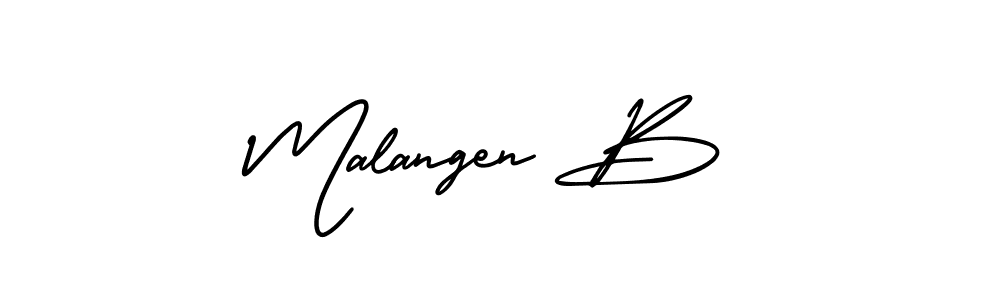 Best and Professional Signature Style for Malangen B. AmerikaSignatureDemo-Regular Best Signature Style Collection. Malangen B signature style 3 images and pictures png