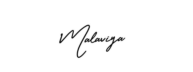 It looks lik you need a new signature style for name Malaviya. Design unique handwritten (AmerikaSignatureDemo-Regular) signature with our free signature maker in just a few clicks. Malaviya signature style 3 images and pictures png