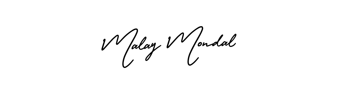 Make a short Malay Mondal signature style. Manage your documents anywhere anytime using AmerikaSignatureDemo-Regular. Create and add eSignatures, submit forms, share and send files easily. Malay Mondal signature style 3 images and pictures png