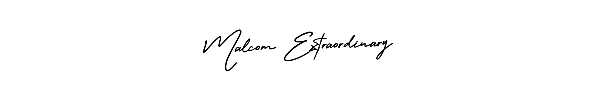 How to Draw Malcom Extraordinary signature style? AmerikaSignatureDemo-Regular is a latest design signature styles for name Malcom Extraordinary. Malcom Extraordinary signature style 3 images and pictures png