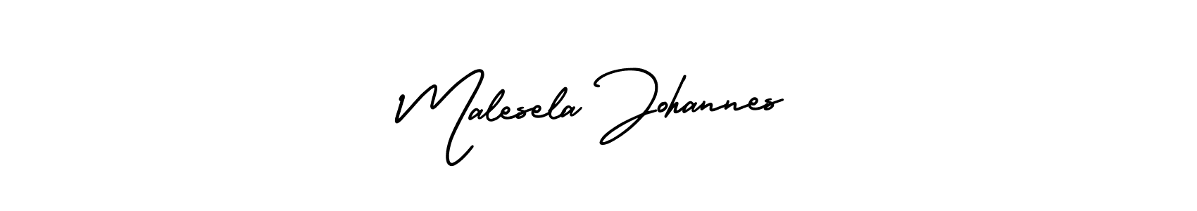 if you are searching for the best signature style for your name Malesela Johannes. so please give up your signature search. here we have designed multiple signature styles  using AmerikaSignatureDemo-Regular. Malesela Johannes signature style 3 images and pictures png