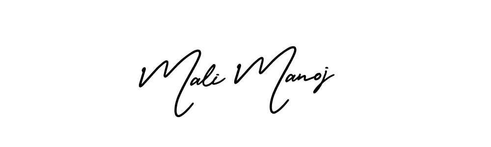 Check out images of Autograph of Mali Manoj name. Actor Mali Manoj Signature Style. AmerikaSignatureDemo-Regular is a professional sign style online. Mali Manoj signature style 3 images and pictures png