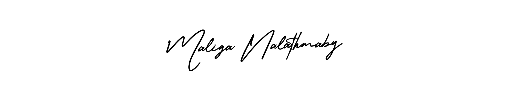 Here are the top 10 professional signature styles for the name Maliga Nalathmaby. These are the best autograph styles you can use for your name. Maliga Nalathmaby signature style 3 images and pictures png
