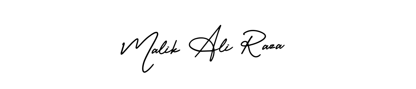 AmerikaSignatureDemo-Regular is a professional signature style that is perfect for those who want to add a touch of class to their signature. It is also a great choice for those who want to make their signature more unique. Get Malik Ali Raza name to fancy signature for free. Malik Ali Raza signature style 3 images and pictures png