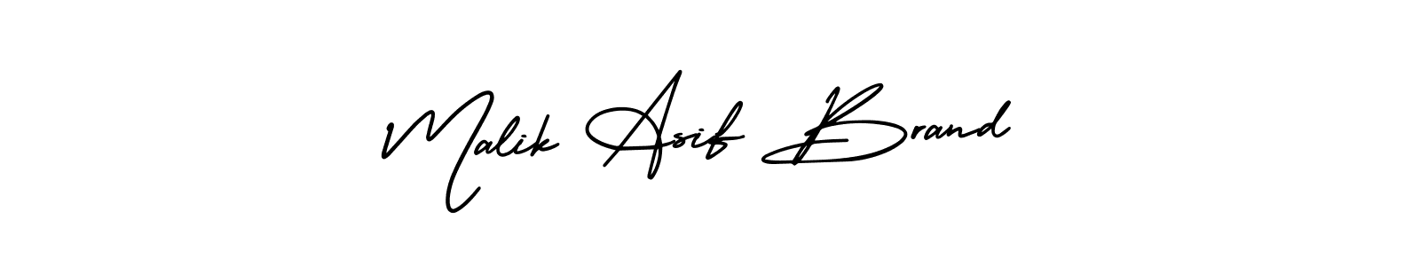 It looks lik you need a new signature style for name Malik Asif Brand. Design unique handwritten (AmerikaSignatureDemo-Regular) signature with our free signature maker in just a few clicks. Malik Asif Brand signature style 3 images and pictures png