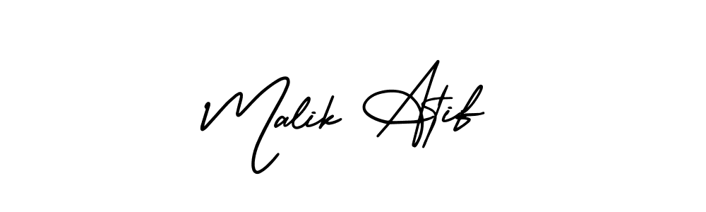 Here are the top 10 professional signature styles for the name Malik Atif. These are the best autograph styles you can use for your name. Malik Atif signature style 3 images and pictures png