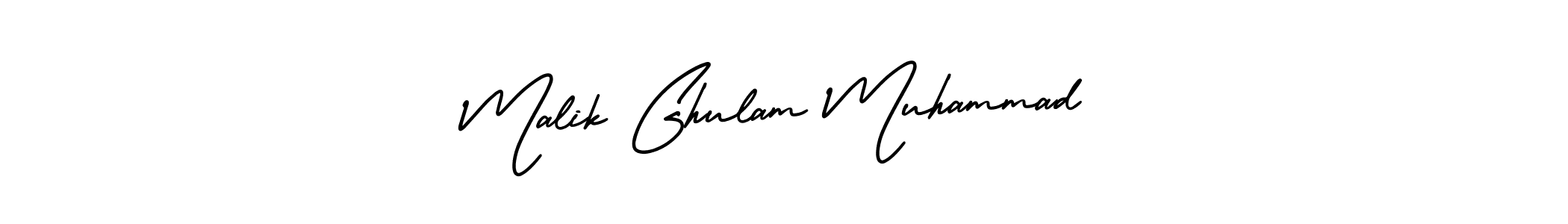 You can use this online signature creator to create a handwritten signature for the name Malik Ghulam Muhammad. This is the best online autograph maker. Malik Ghulam Muhammad signature style 3 images and pictures png