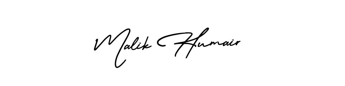 Also You can easily find your signature by using the search form. We will create Malik Humair name handwritten signature images for you free of cost using AmerikaSignatureDemo-Regular sign style. Malik Humair signature style 3 images and pictures png