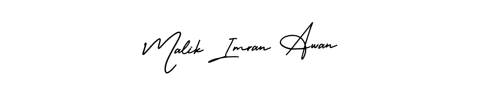 Make a beautiful signature design for name Malik Imran Awan. Use this online signature maker to create a handwritten signature for free. Malik Imran Awan signature style 3 images and pictures png