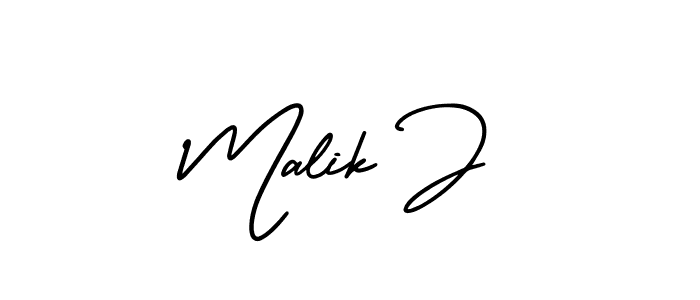 Make a short Malik J signature style. Manage your documents anywhere anytime using AmerikaSignatureDemo-Regular. Create and add eSignatures, submit forms, share and send files easily. Malik J signature style 3 images and pictures png