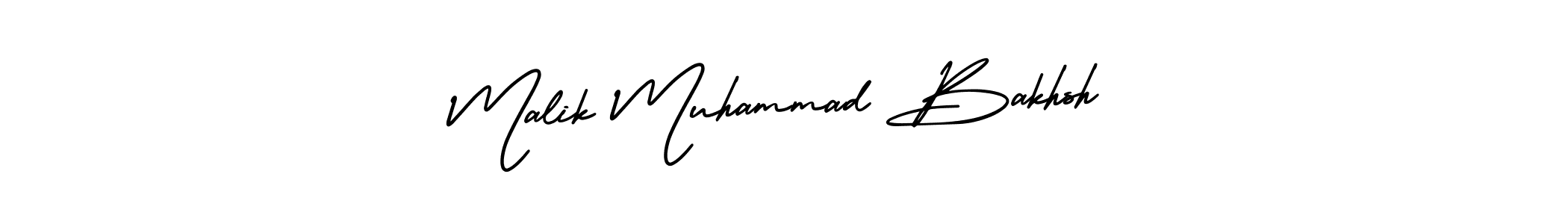 Also we have Malik Muhammad Bakhsh name is the best signature style. Create professional handwritten signature collection using AmerikaSignatureDemo-Regular autograph style. Malik Muhammad Bakhsh signature style 3 images and pictures png