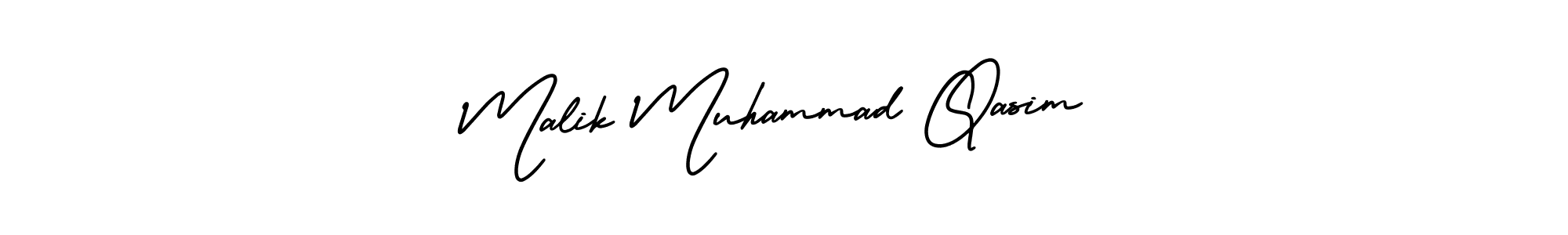 Malik Muhammad Qasim stylish signature style. Best Handwritten Sign (AmerikaSignatureDemo-Regular) for my name. Handwritten Signature Collection Ideas for my name Malik Muhammad Qasim. Malik Muhammad Qasim signature style 3 images and pictures png