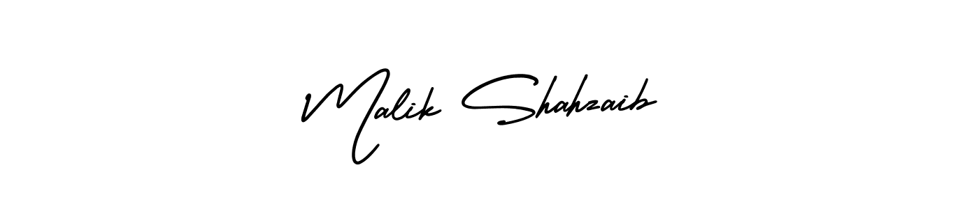 AmerikaSignatureDemo-Regular is a professional signature style that is perfect for those who want to add a touch of class to their signature. It is also a great choice for those who want to make their signature more unique. Get Malik Shahzaib name to fancy signature for free. Malik Shahzaib signature style 3 images and pictures png