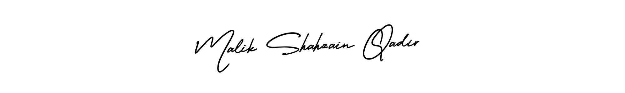 How to Draw Malik Shahzain Qadir signature style? AmerikaSignatureDemo-Regular is a latest design signature styles for name Malik Shahzain Qadir. Malik Shahzain Qadir signature style 3 images and pictures png