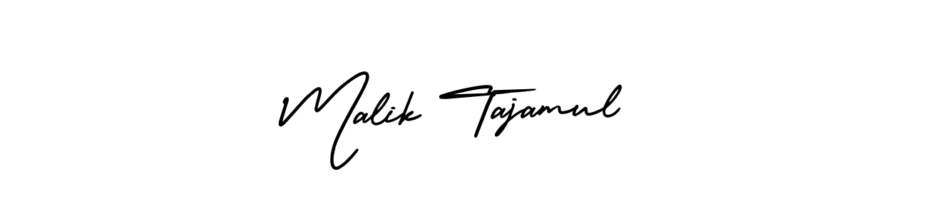 Create a beautiful signature design for name Malik Tajamul. With this signature (AmerikaSignatureDemo-Regular) fonts, you can make a handwritten signature for free. Malik Tajamul signature style 3 images and pictures png
