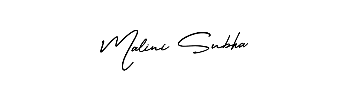 Once you've used our free online signature maker to create your best signature AmerikaSignatureDemo-Regular style, it's time to enjoy all of the benefits that Malini Subha name signing documents. Malini Subha signature style 3 images and pictures png