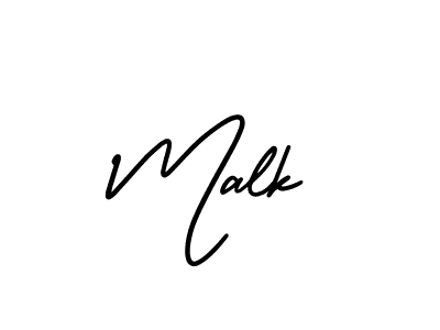 Also we have Malk name is the best signature style. Create professional handwritten signature collection using AmerikaSignatureDemo-Regular autograph style. Malk signature style 3 images and pictures png