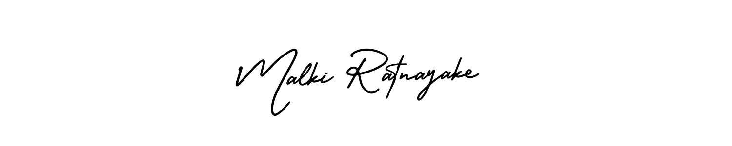 AmerikaSignatureDemo-Regular is a professional signature style that is perfect for those who want to add a touch of class to their signature. It is also a great choice for those who want to make their signature more unique. Get Malki Ratnayake name to fancy signature for free. Malki Ratnayake signature style 3 images and pictures png