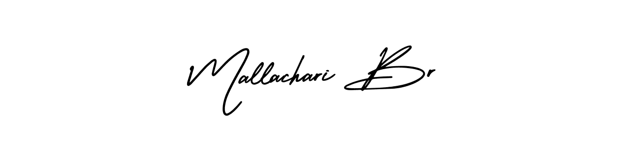 Also we have Mallachari Br name is the best signature style. Create professional handwritten signature collection using AmerikaSignatureDemo-Regular autograph style. Mallachari Br signature style 3 images and pictures png