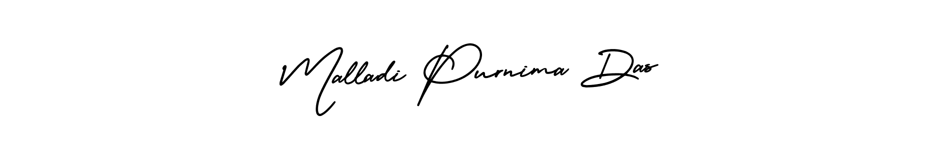 Similarly AmerikaSignatureDemo-Regular is the best handwritten signature design. Signature creator online .You can use it as an online autograph creator for name Malladi Purnima Das. Malladi Purnima Das signature style 3 images and pictures png