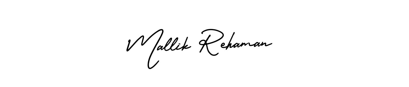 Make a beautiful signature design for name Mallik Rehaman. Use this online signature maker to create a handwritten signature for free. Mallik Rehaman signature style 3 images and pictures png