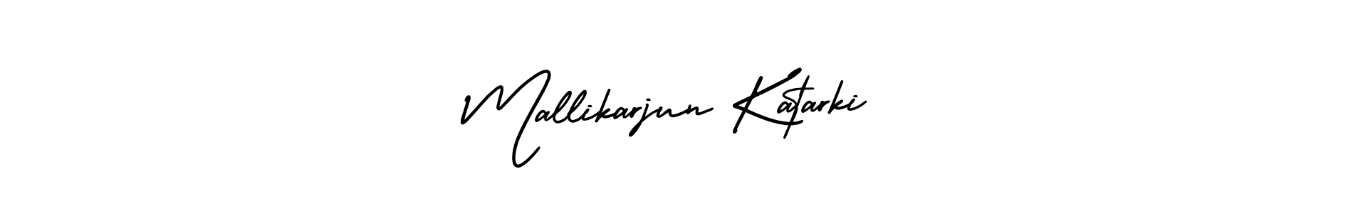 Use a signature maker to create a handwritten signature online. With this signature software, you can design (AmerikaSignatureDemo-Regular) your own signature for name Mallikarjun Katarki. Mallikarjun Katarki signature style 3 images and pictures png