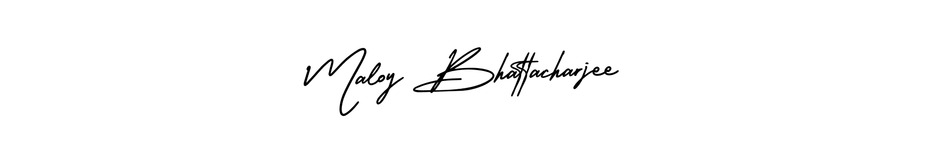 Similarly AmerikaSignatureDemo-Regular is the best handwritten signature design. Signature creator online .You can use it as an online autograph creator for name Maloy Bhattacharjee. Maloy Bhattacharjee signature style 3 images and pictures png