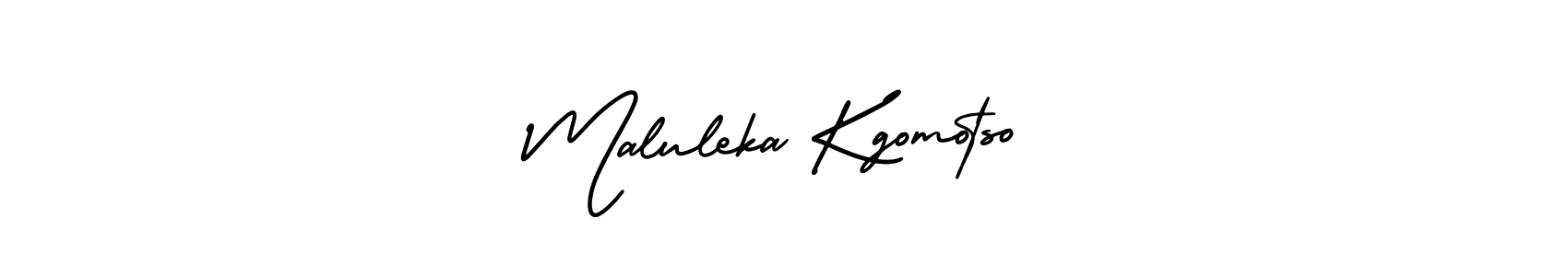 Similarly AmerikaSignatureDemo-Regular is the best handwritten signature design. Signature creator online .You can use it as an online autograph creator for name Maluleka Kgomotso. Maluleka Kgomotso signature style 3 images and pictures png