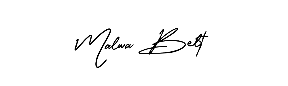 Also You can easily find your signature by using the search form. We will create Malwa Belt name handwritten signature images for you free of cost using AmerikaSignatureDemo-Regular sign style. Malwa Belt signature style 3 images and pictures png
