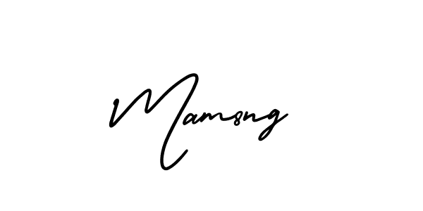 Make a beautiful signature design for name Mam8ng. With this signature (AmerikaSignatureDemo-Regular) style, you can create a handwritten signature for free. Mam8ng signature style 3 images and pictures png