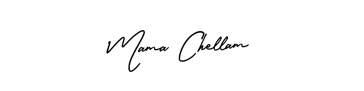 You can use this online signature creator to create a handwritten signature for the name Mama Chellam. This is the best online autograph maker. Mama Chellam signature style 3 images and pictures png