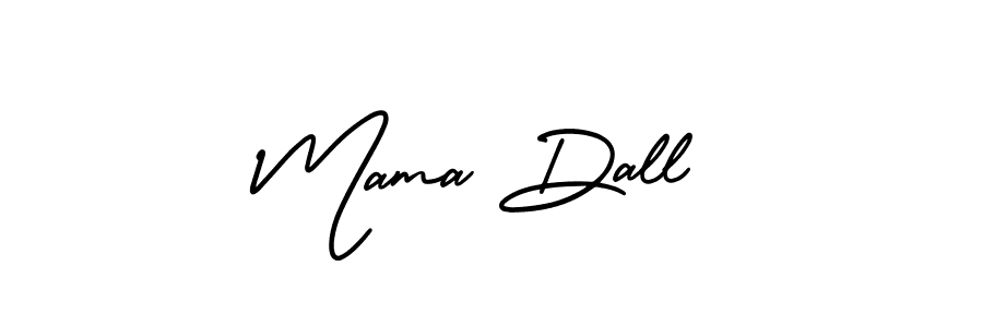 This is the best signature style for the Mama Dall name. Also you like these signature font (AmerikaSignatureDemo-Regular). Mix name signature. Mama Dall signature style 3 images and pictures png