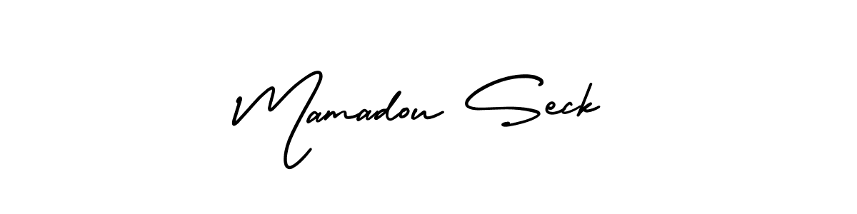 Similarly AmerikaSignatureDemo-Regular is the best handwritten signature design. Signature creator online .You can use it as an online autograph creator for name Mamadou Seck. Mamadou Seck signature style 3 images and pictures png