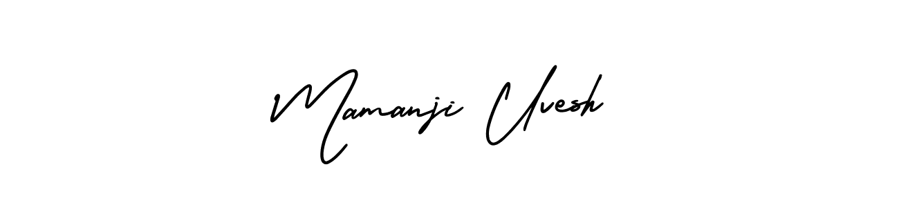 Here are the top 10 professional signature styles for the name Mamanji Uvesh. These are the best autograph styles you can use for your name. Mamanji Uvesh signature style 3 images and pictures png