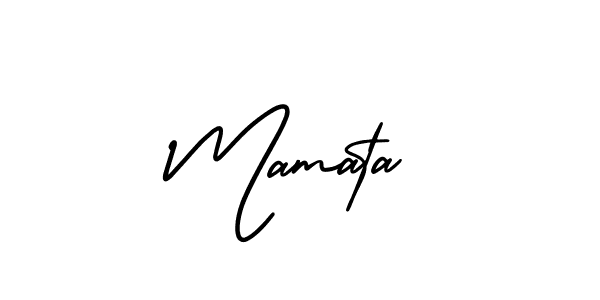 How to Draw Mamata signature style? AmerikaSignatureDemo-Regular is a latest design signature styles for name Mamata. Mamata signature style 3 images and pictures png