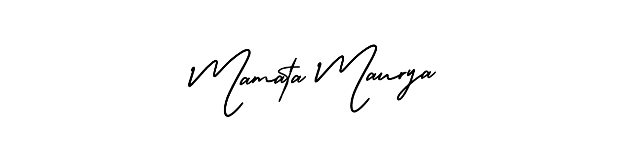 You should practise on your own different ways (AmerikaSignatureDemo-Regular) to write your name (Mamata Maurya) in signature. don't let someone else do it for you. Mamata Maurya signature style 3 images and pictures png