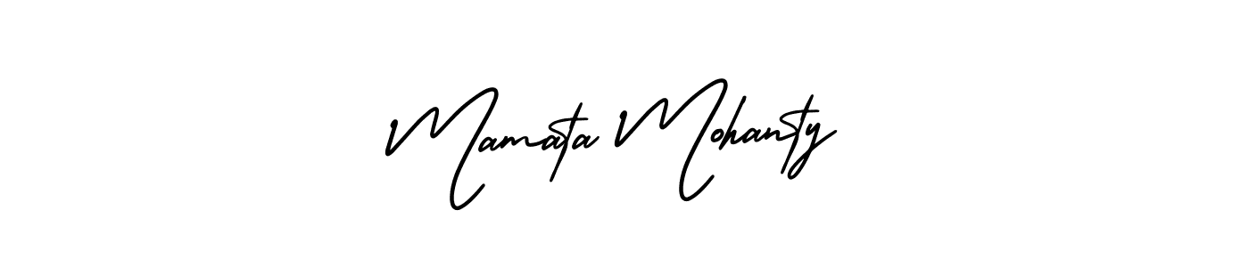 Make a beautiful signature design for name Mamata Mohanty. With this signature (AmerikaSignatureDemo-Regular) style, you can create a handwritten signature for free. Mamata Mohanty signature style 3 images and pictures png