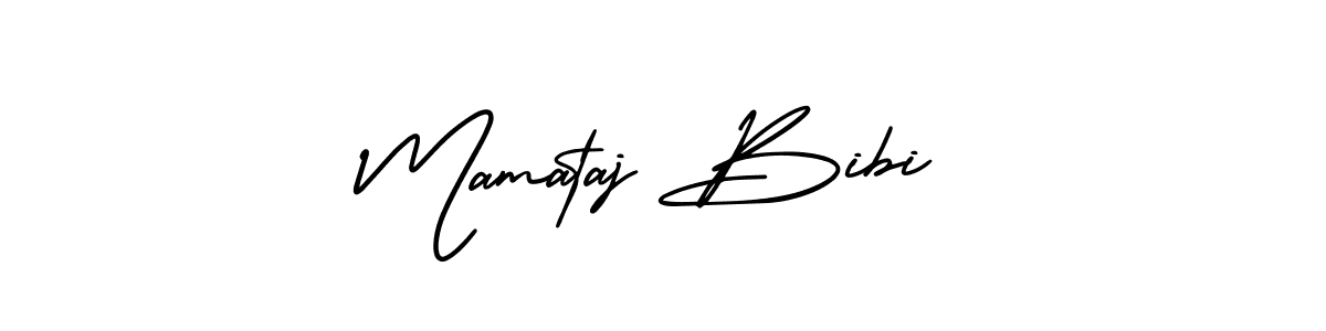 Create a beautiful signature design for name Mamataj Bibi. With this signature (AmerikaSignatureDemo-Regular) fonts, you can make a handwritten signature for free. Mamataj Bibi signature style 3 images and pictures png