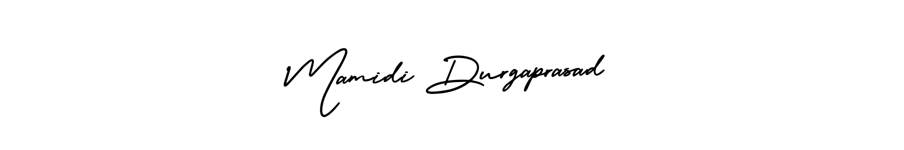 if you are searching for the best signature style for your name Mamidi Durgaprasad. so please give up your signature search. here we have designed multiple signature styles  using AmerikaSignatureDemo-Regular. Mamidi Durgaprasad signature style 3 images and pictures png
