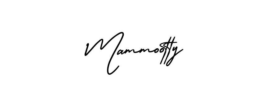 Create a beautiful signature design for name Mammootty. With this signature (AmerikaSignatureDemo-Regular) fonts, you can make a handwritten signature for free. Mammootty signature style 3 images and pictures png